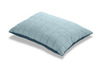 Poduszka bawełniana duża 70x50cm w kolorze niebieskim