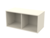 Moduł wiszący ROOMIE, MDF, kremowy, 72cm x34.5 cm x 34,5cm