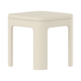 Taboret NOVA, kremowy, sklejka